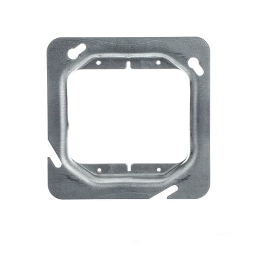 72-C-18-5/8 Steel City Outlet Box Cover, 4-11/16 in L x 4-11/16 in W, Steel