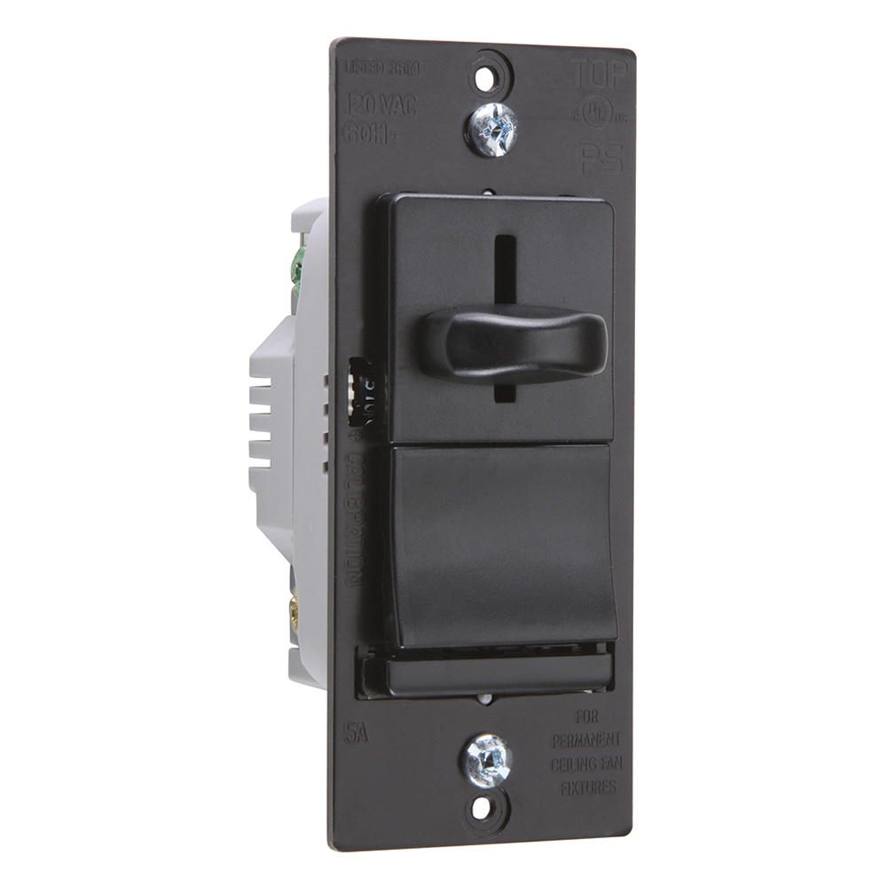 LSSC5PBK LS Series Fan Speed Control, Black