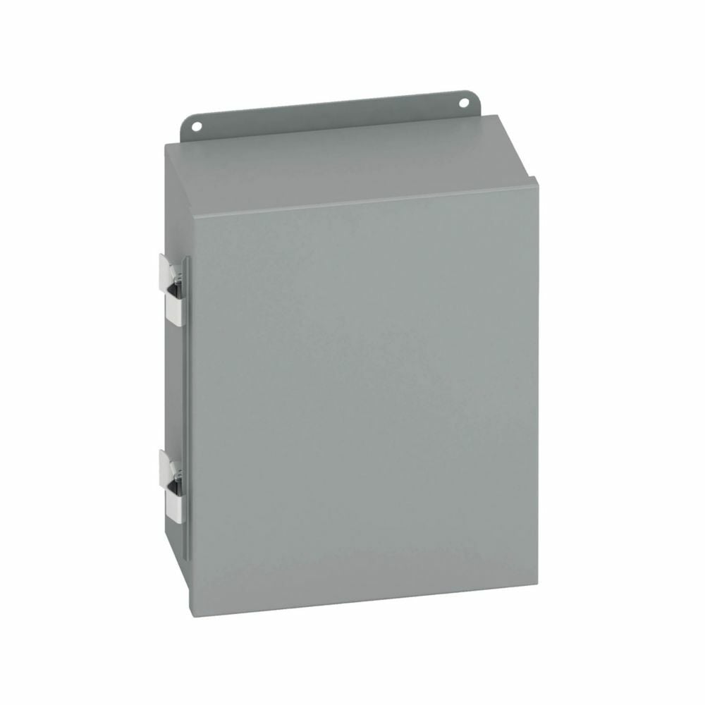 863.5-12CHQRC JIC Enclosure, 6 in W x 3-1/2 in D x 8 in H, NEMA 12 NEMA Rating, Carbon Steel
