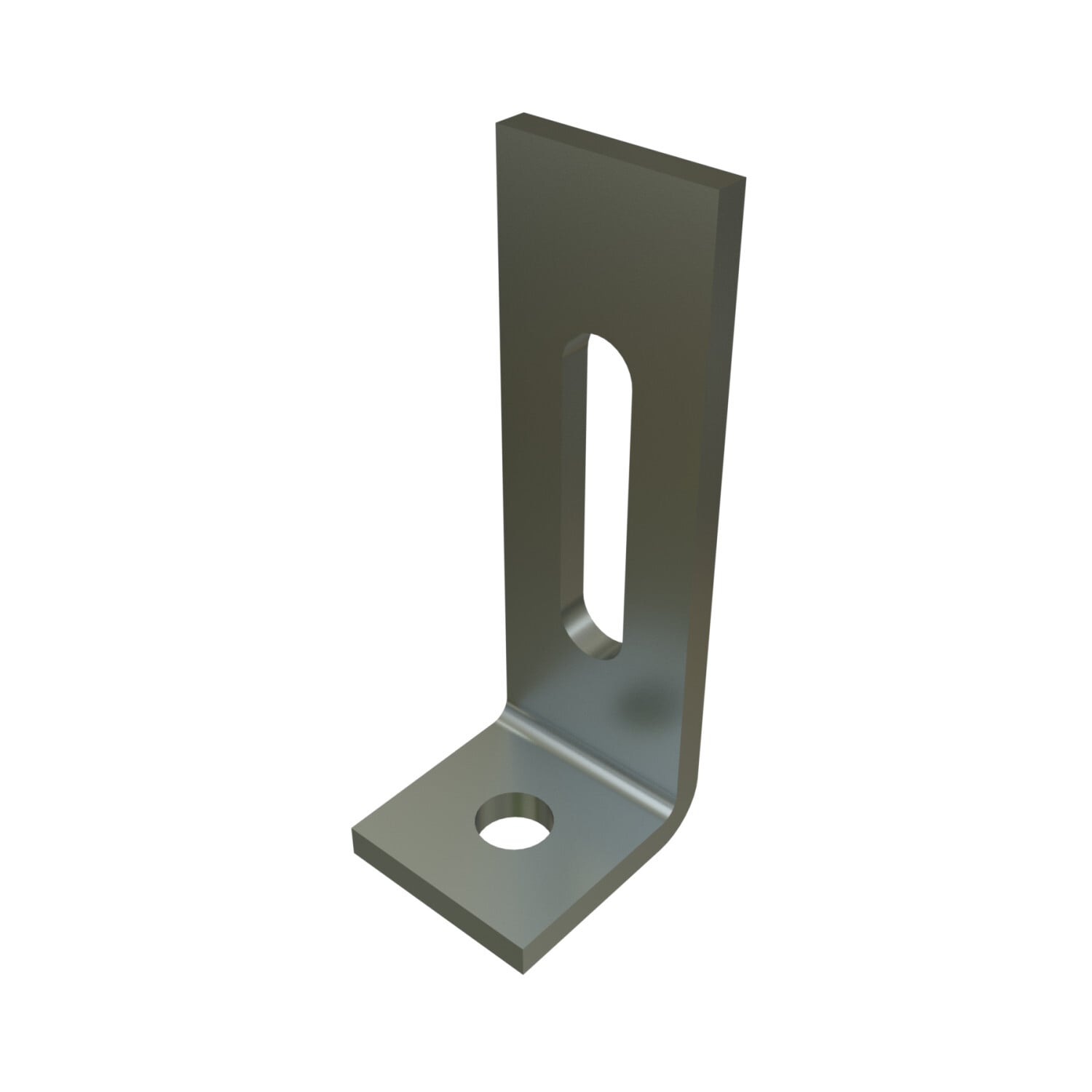 P1499-EG 90 deg Angle Fitting, 1 Holes, 1-5/8 in W x 1/4 in THK, HRPO Steel