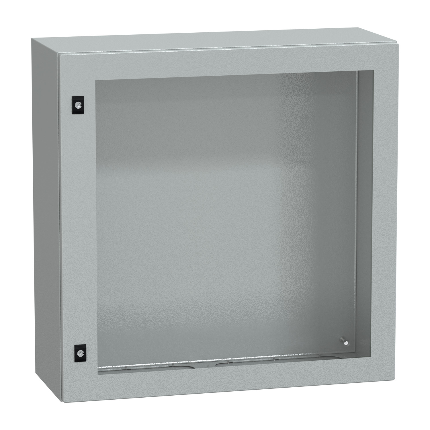 NSYCRN88300T Spacial CRN 1-Door Compact Multi-Purpose Wall Mount Enclosure, 800 mm W x 300 mm D x 800 mm H, NEMA 4 NEMA Rating, Securit Glass/Steel