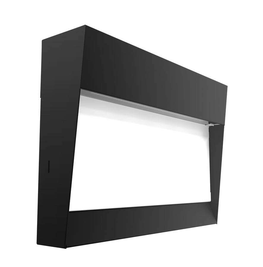 W17-55LN W17 Ultra Economy Wallpack, LED Lamp, 52 W Fixture, 120, 208, 240, 277 V, Bronze Housing