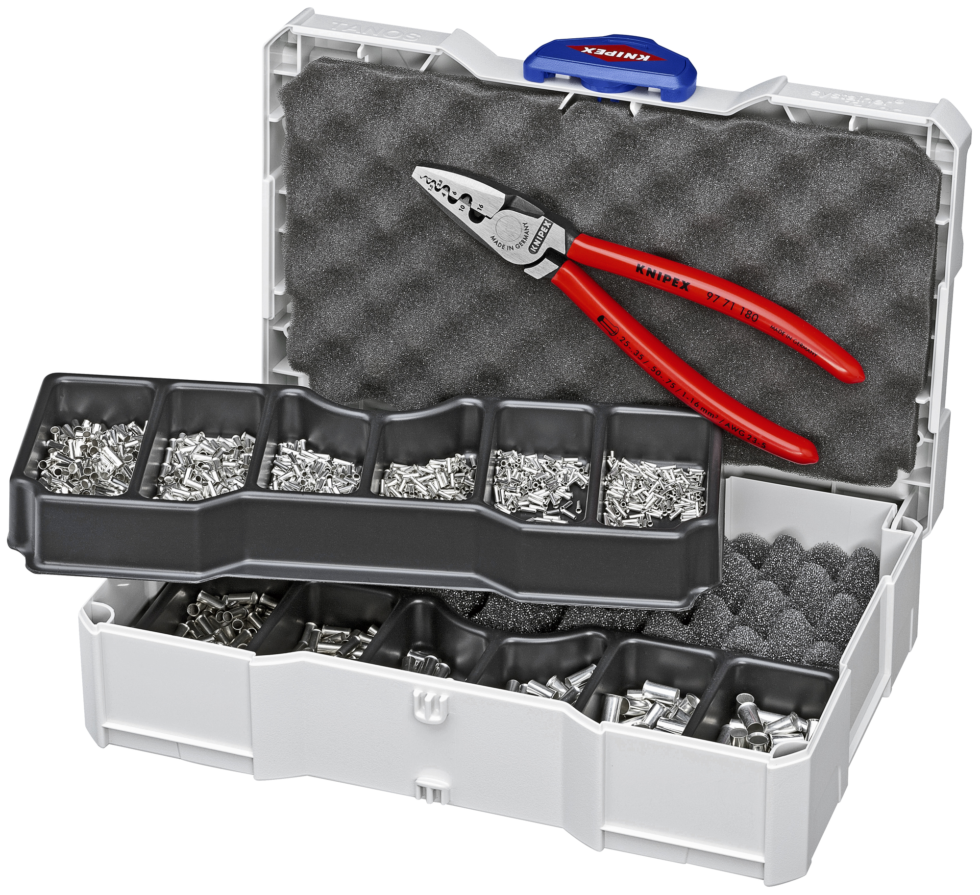 97 90 05 Crimp Assortment, 1401 Pieces, For Use With Wire Ferrule