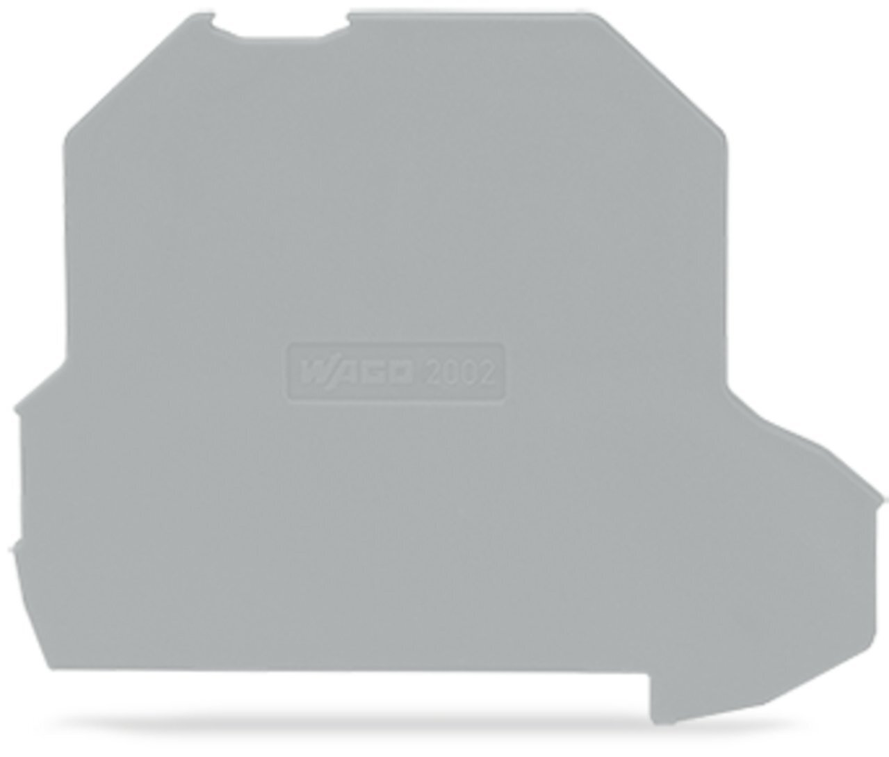 2002-2295 Half Sine Separator Plate, Polyamide, Gray