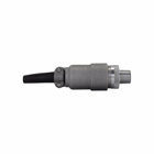 Eaton Crouse-Hinds series EBY portable cord connector, Non-armoured and tray cable, Aluminum, Outer sheath min/max: 0.250-0.437", Explosionproof, 3/4" NPT