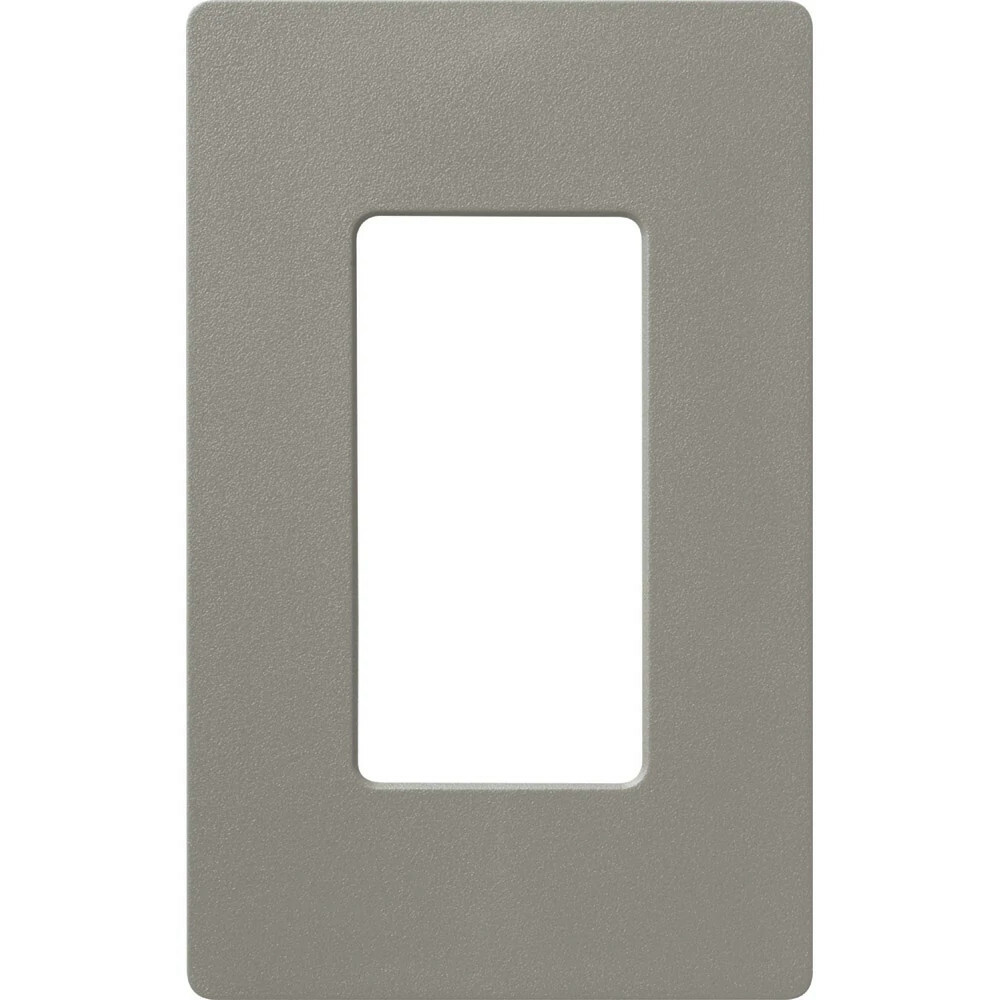 SC-1-CS Claro Wall Plate for Decorator-Style Dimmers, Switches, and Outlets, 1 Gang, Satin, Cobblestone