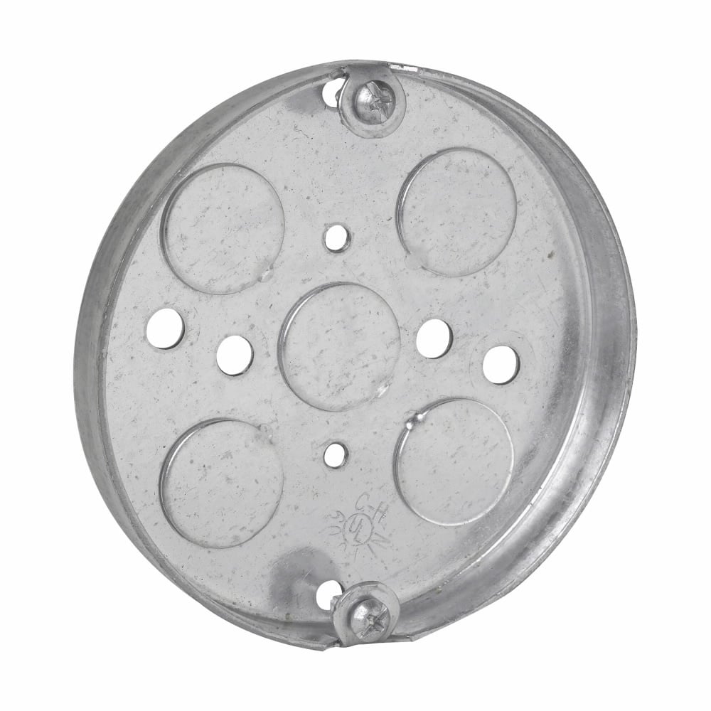 TP269 Thepitt Ceiling Pan, Steel, 6 cu-in Capacity, 5 Knockouts, 1/2 in D