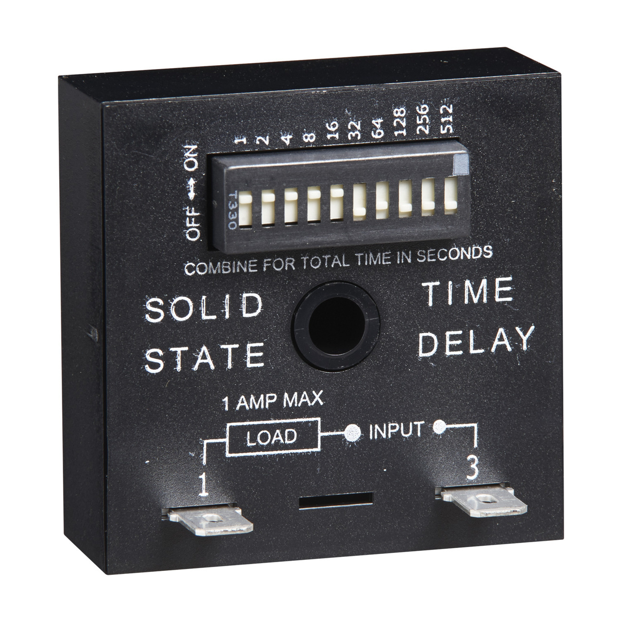 TDU3000A Digital Integrated Circuitry Timing Relay, 1 to 1023 s Setting, 24 to 120 V AC/DC, 8 Pin, SPST Contact