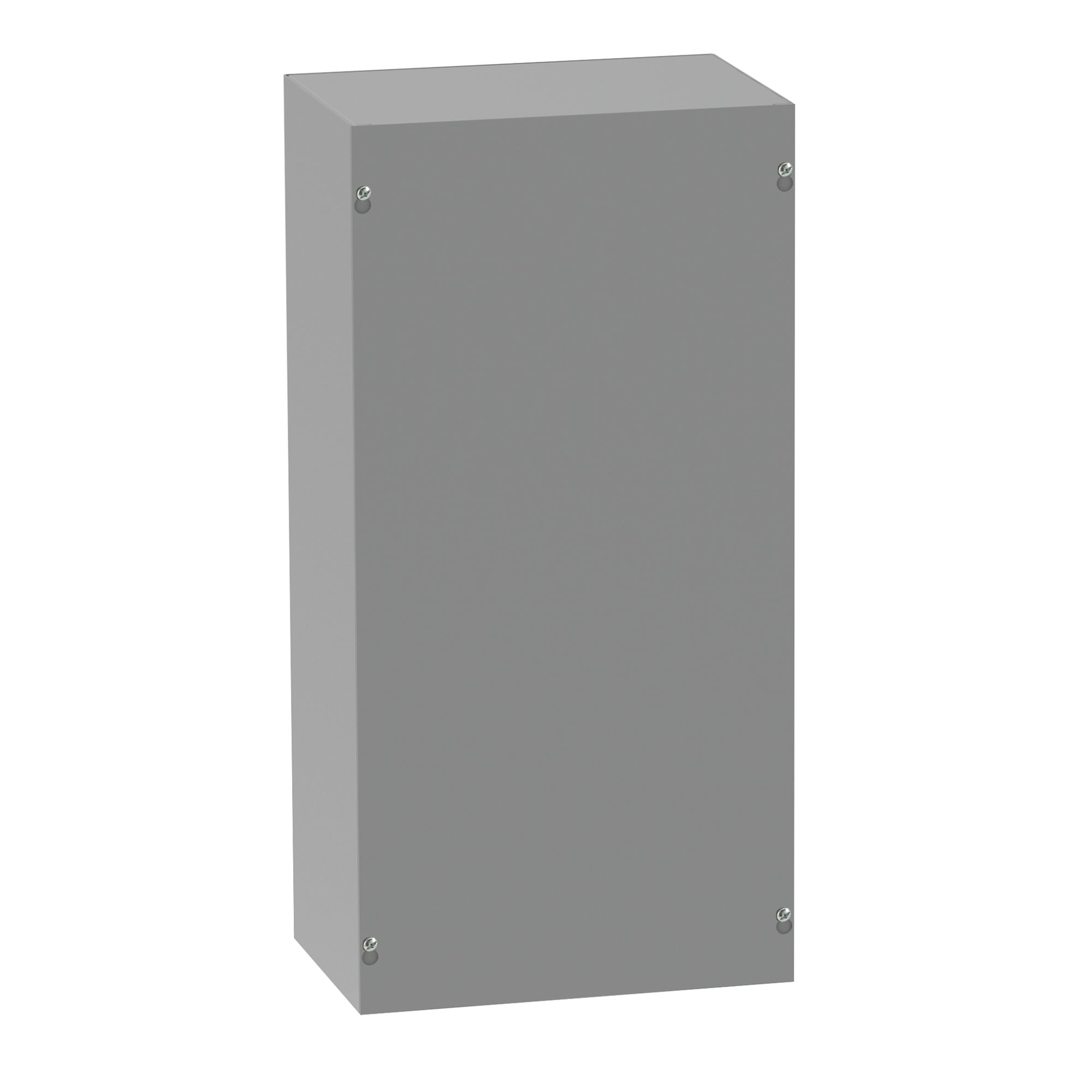 ASE12X12X10NK A90P1 Pull Box, 12 in W x 10 in D x 12 in H, Screw Cover, NEMA 1/IP30, Steel