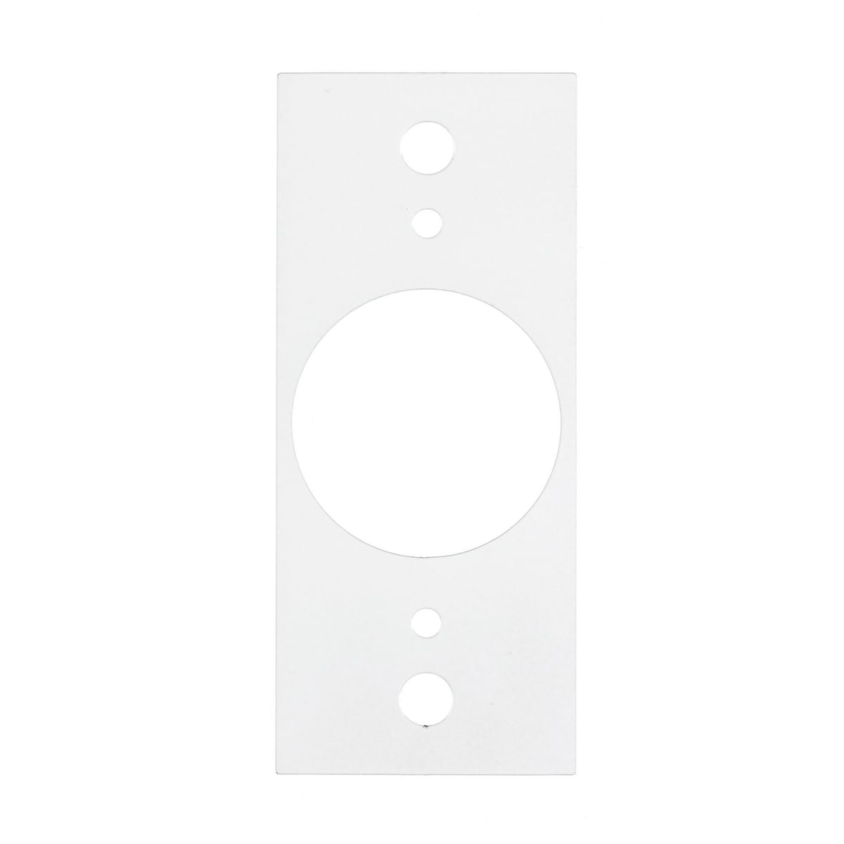 S1R8CSPG Standard Sized Center Sub Plate With (1) 1.6 in Opening, Steel