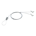 Galvanized braided support wire 18" Y kit with toggles. 5ft length. Holds up to 75lbs. .080 wire