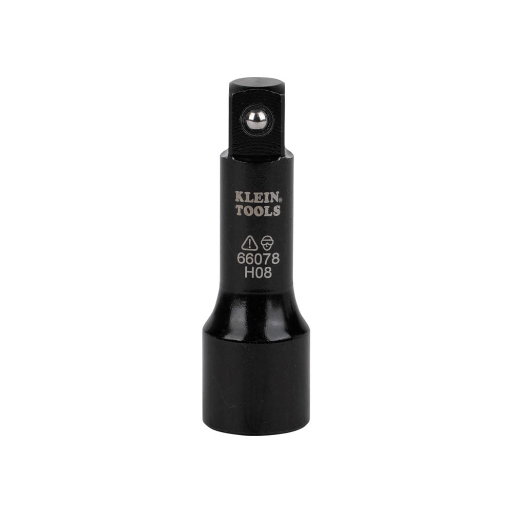66078 Flip Impact Socket Adapter, Black, Steel