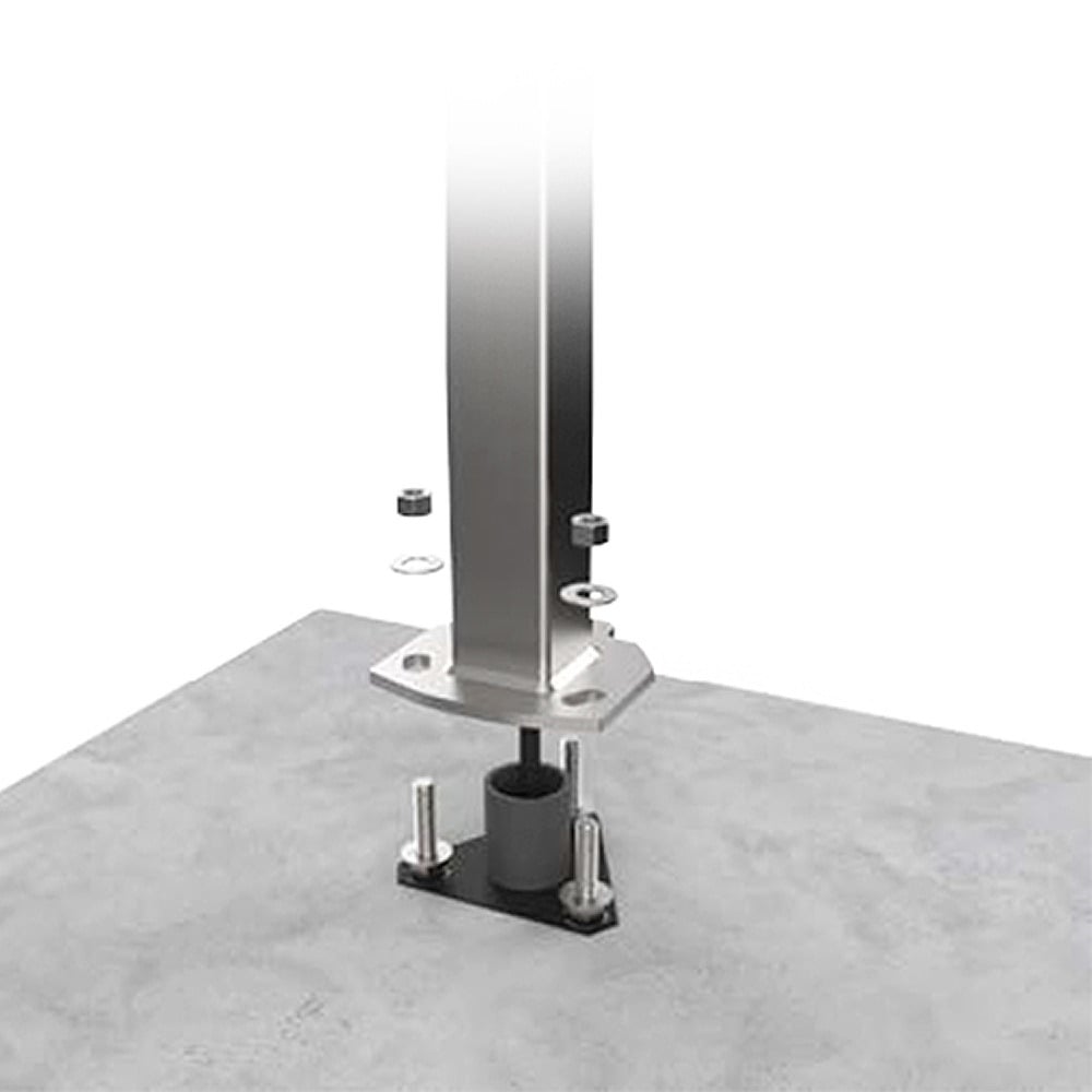 CPCMK Evr-Green Concrete Mounting Kit, For Use With Evr-Green 4000 Level 2 Networked Public Use Charging Stations, Single Head Bollard and Dual Head Bollard