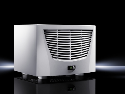 3209100 SK Series 1-Phase Air/Water Heat Exchanger, 230 V AC, 0.4/0.48 A, 95/110 W Power Rating, IP55 Enclosure, 544.4/606.2 cfm Air Flow