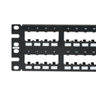 48-Port Flush Mount Patch Panel with Ver