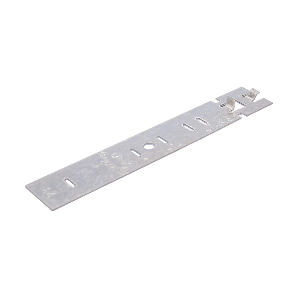 766A Adjustable Far Side Back Mount Box Support, 1-1/2 in and 2-1/8 in D Square Box, Stud Mount, Steel
