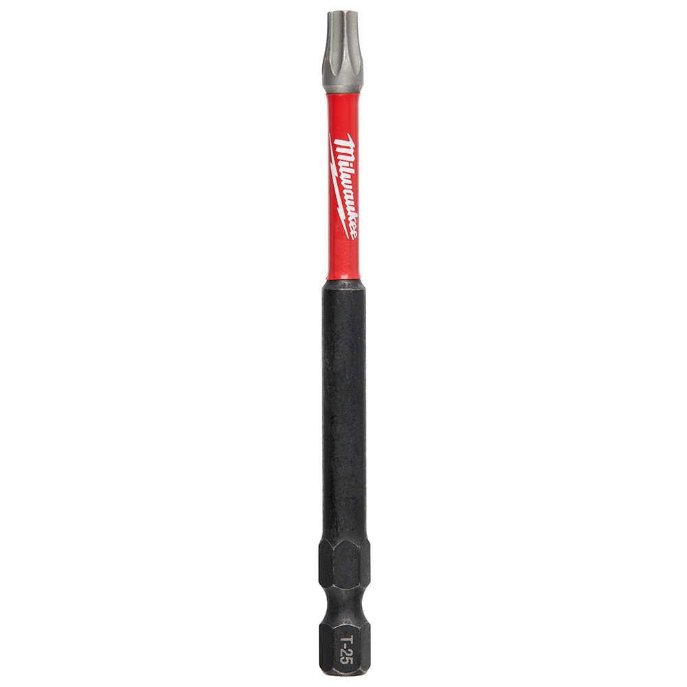 48-32-4596 Shockwave Impact Duty Impact Power Bit, T25 Torx Point, 3-1/2 in OAL, 1/4 in, Steel