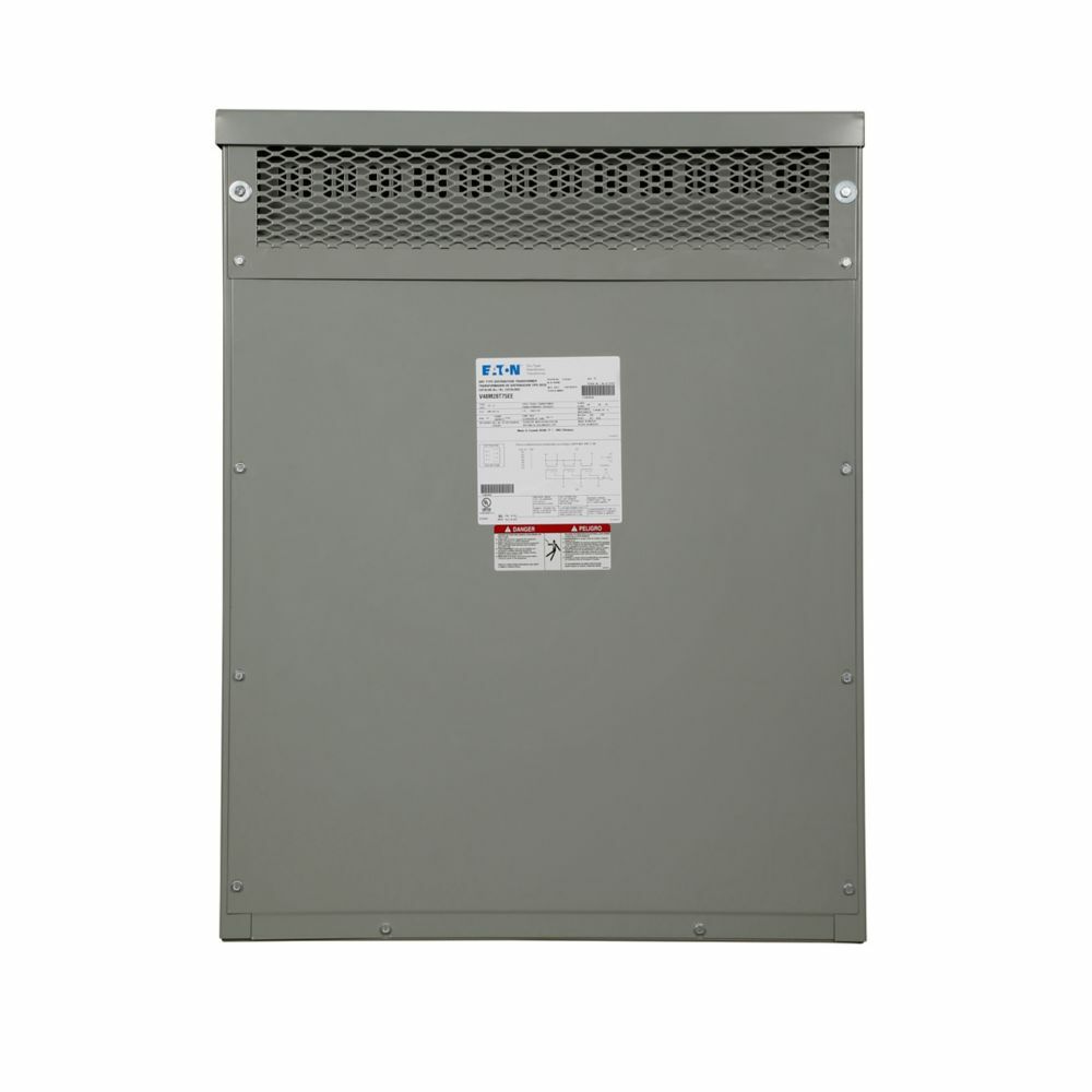 V48M28T15EE Type DT-3 Dry Energy Efficient Ventilated Distribution Transformer, 480 V AC Primary, 208Y/120 VAC Secondary, 15 kVA Power Rating, 60 Hz, 3 Phase
