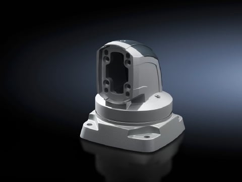 6212700 Horizontal Outlet Top Mounted Joint, For Use With Ceiling Mounting, Aluminum, Light Gray