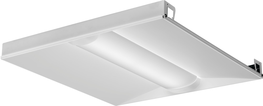 2BLT2 33L ADP EZ1 LP840 2ft x 2ft Basket LED Lensed Troffer, 3000 LM, 4000K, 27W, 1pct Dim