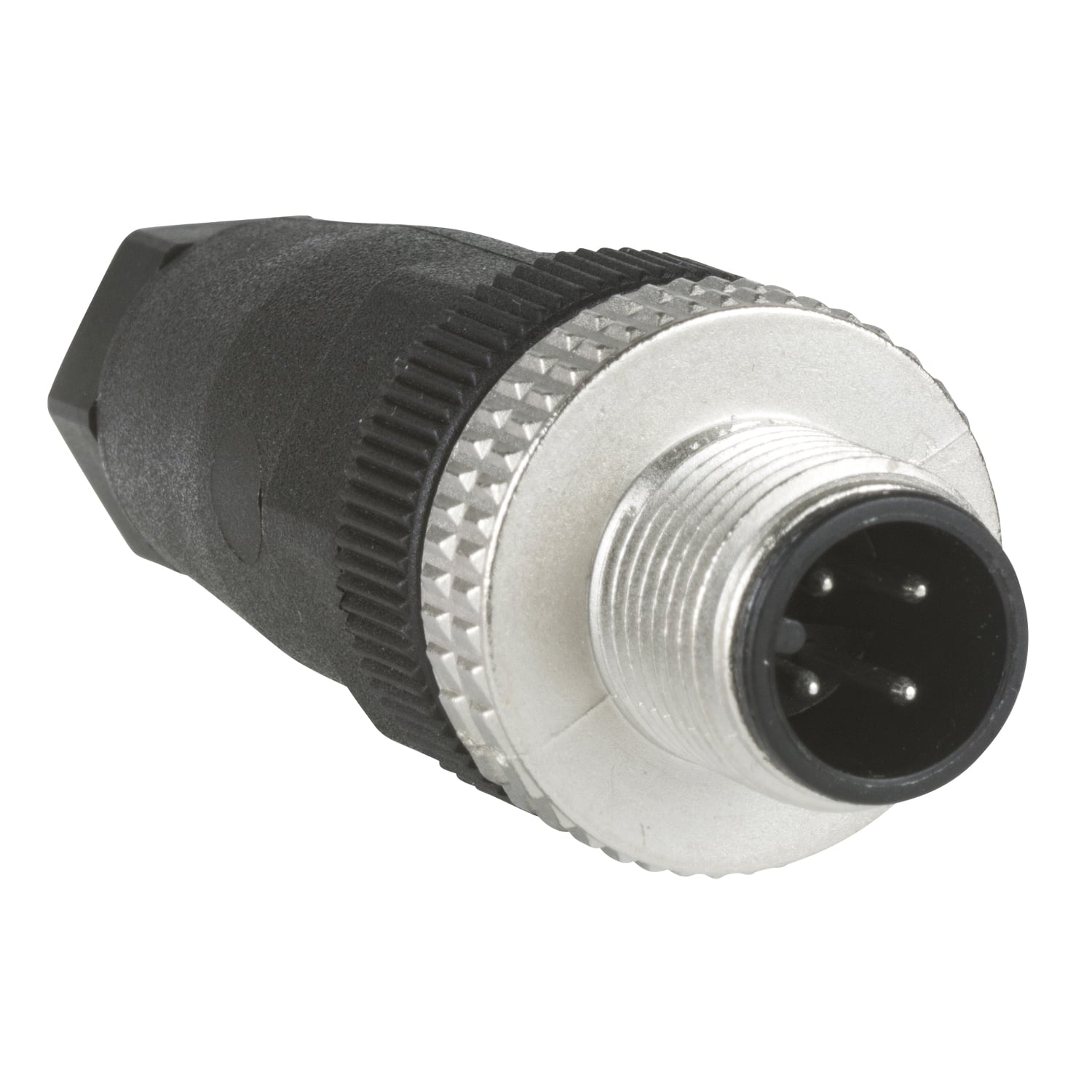 XZCC12MDM40B OsiSense Direct Mount Sensor Connector, 125 V AC/150 V DC, 3 A, -40 to 185 deg F Operating Temperature, >1000 GOhm insulating resistance, <=8000 mOhm Contacts Resistance, Plastic