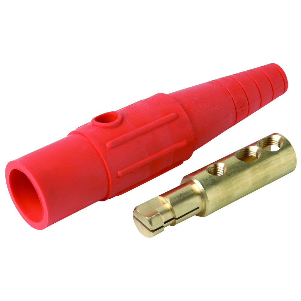 PS40MBO Series 16 In-Line Connectors, Orange