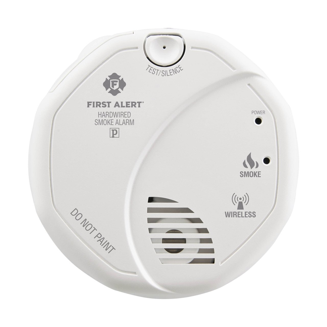 SA520B Interconnected Smoke Alarm with AA Alkaline Battery, Wireless with Hardwired Adapter, Photoelectric
