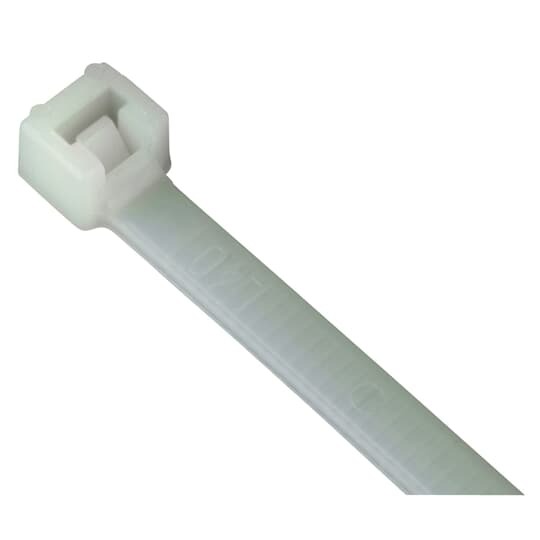 L-6-18-9-M Catamount Miniature Cable Tie, 6.38 in L x 0.1 in W x 0.05 in THK, Nylon/Polyamide 6.6