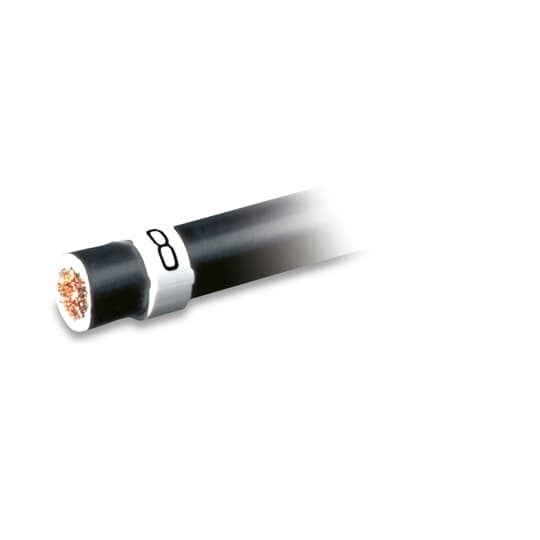 SMOH12-0 E-Z Code Sleeve Marker Holder, For Use With SMO 12 and SMK 13 Series Cable and Pipe Marking, 10 to 6 AWG, Vinyl, Black