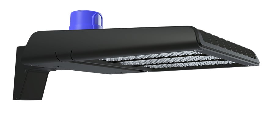 A22-150X A22 Type III Distribution Area Light, 99.4 to 151.4 W Fixture, 120 to 277 V, Bronze Housing