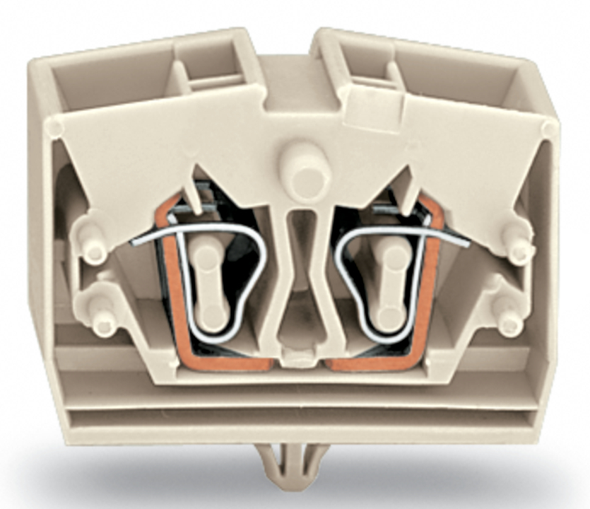 264-280 Operating Tool Conductor Terminal Block, 28 to 12 AWG Wire, 1 Poles, Snap-Fit Mount