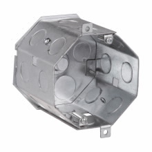 TP623 Thepitt Welded Outlet Box, Steel, 43 cu-in Capacity, 3-1/2 in D