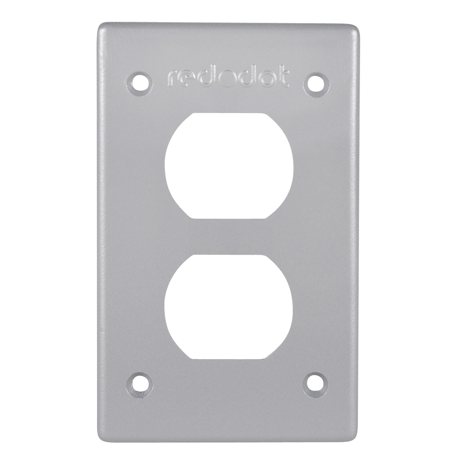 CDR T&B FS/FD Weatherproof Device Box Cover, 4-9/16 in L x 2-13/16 in W, Die Cast Aluminum