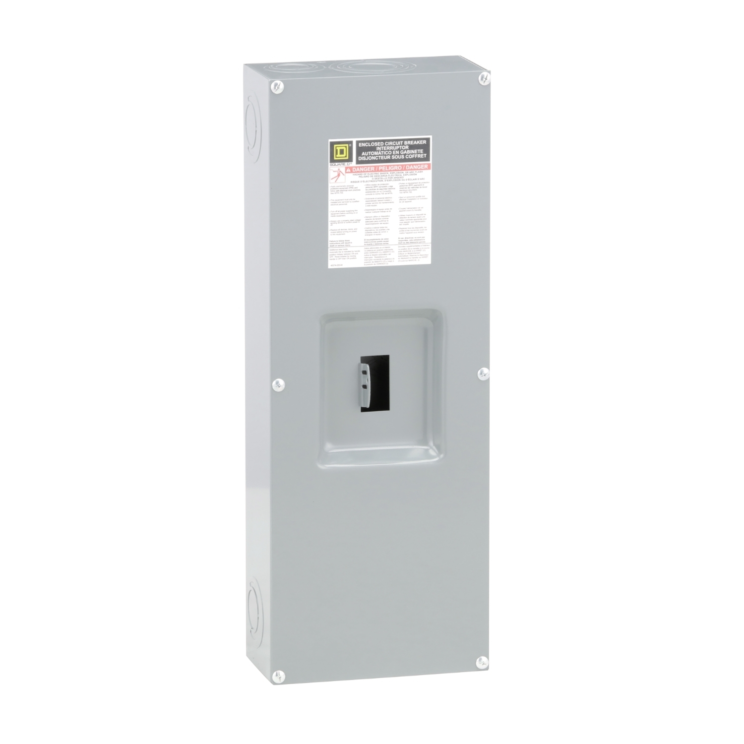 Q23225NS PowerPacT Q Circuit Breaker Enclosure, 100/225 Amp, 2 or 3 poles, Surface Mount, Nema 1