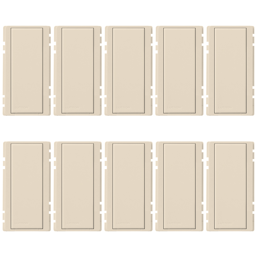 RK-AS-10-LA Replacement Button Kit for Designer-Style Maestro Companion Switch, Light Almond, 10 pack