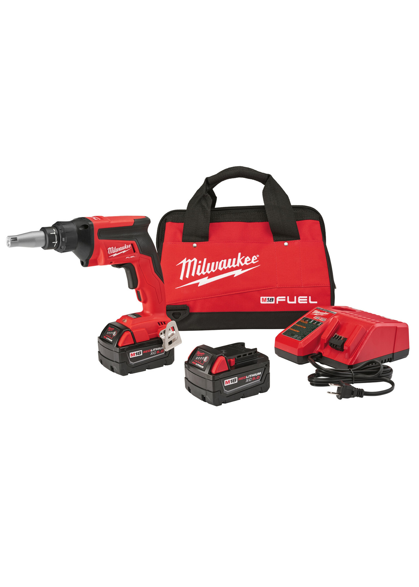 2866-22 M18 Drywall Screwgun Kit, 18 V DC, 124 in-lb Torque