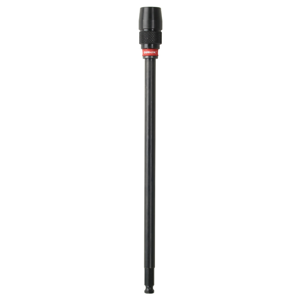 48-28-1040 Quik-Lok Universal Hex Drill Extension, 7/16 in Shank, 12 in L