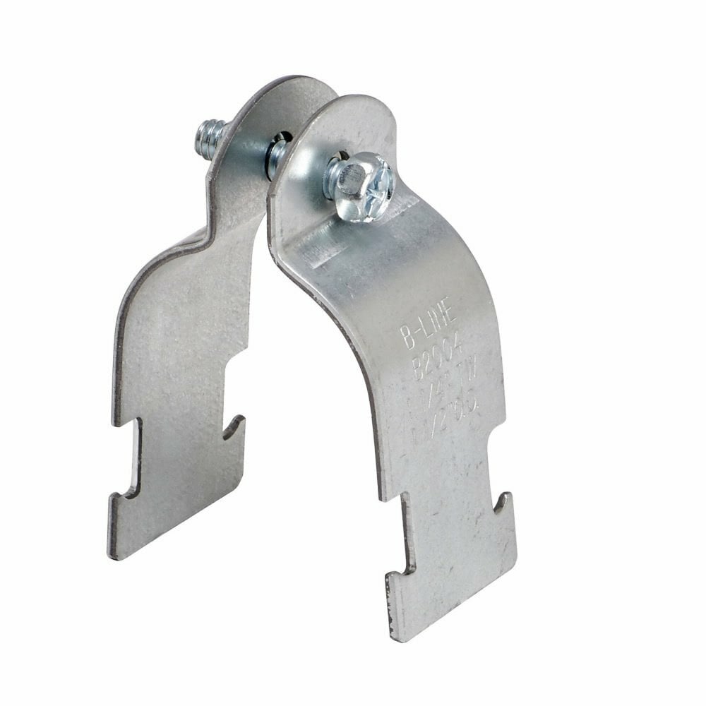 B2011HDG B2000 2-Piece Conduit/Pipe Clamp, 1-1/4 in Conduit, Steel