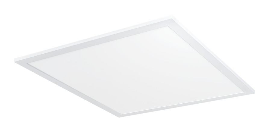 EZPAN2X2-40/D10/E2 Panel Light With 0 to 10 VDC Dimming Driver, Emergency Battery Backup, 41 W Fixture, 120/208/240/277 V AC, Aluminum Housing