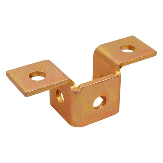 AW220 Superstrut 200 Wing Shaped Fitting, (5) Holes, 5-13/32 in L x 1-5/8 in W, For Use With 1-5/8 x 1-21/32 in Channel, Steel
