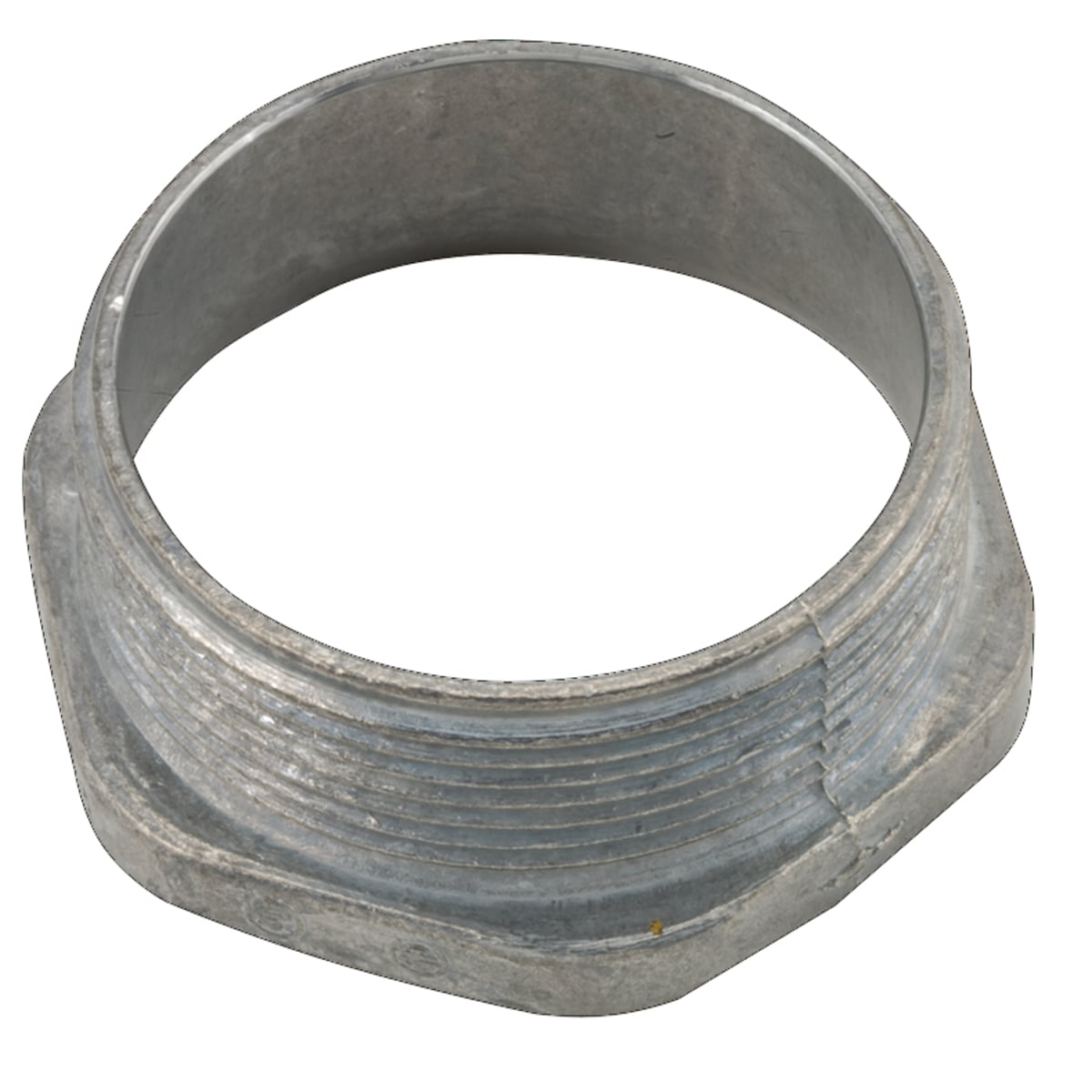 1670 Chase Non-Insulated Conduit Nipple, 2-1/2 in, For Use With Rigid Conduit, Die Cast Zinc, Metallic