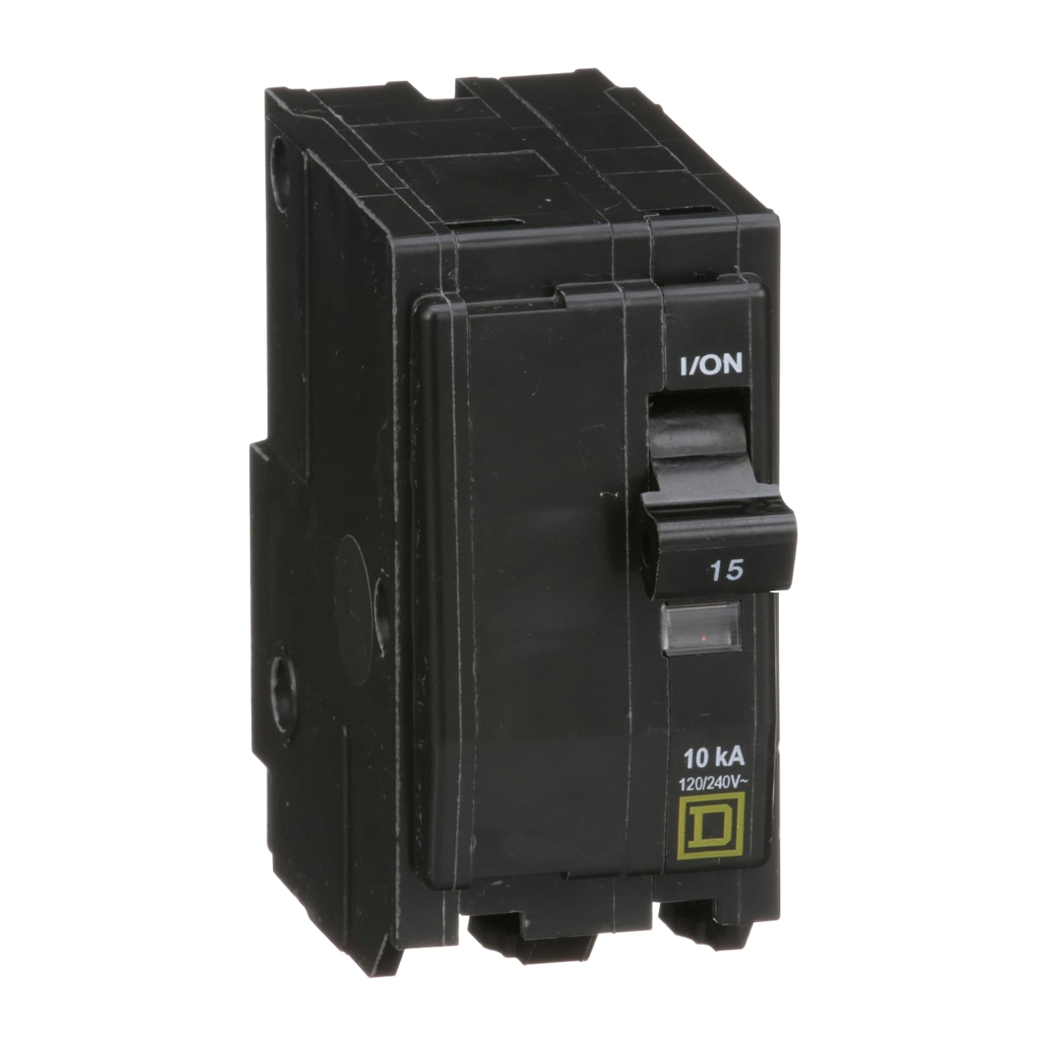 QO215CP QO Circuit Breaker, 120/240 V AC, 15 A, 10 kA at 120/240 V AC Interrupt, 2 Poles, Thermal Magnetic Trip