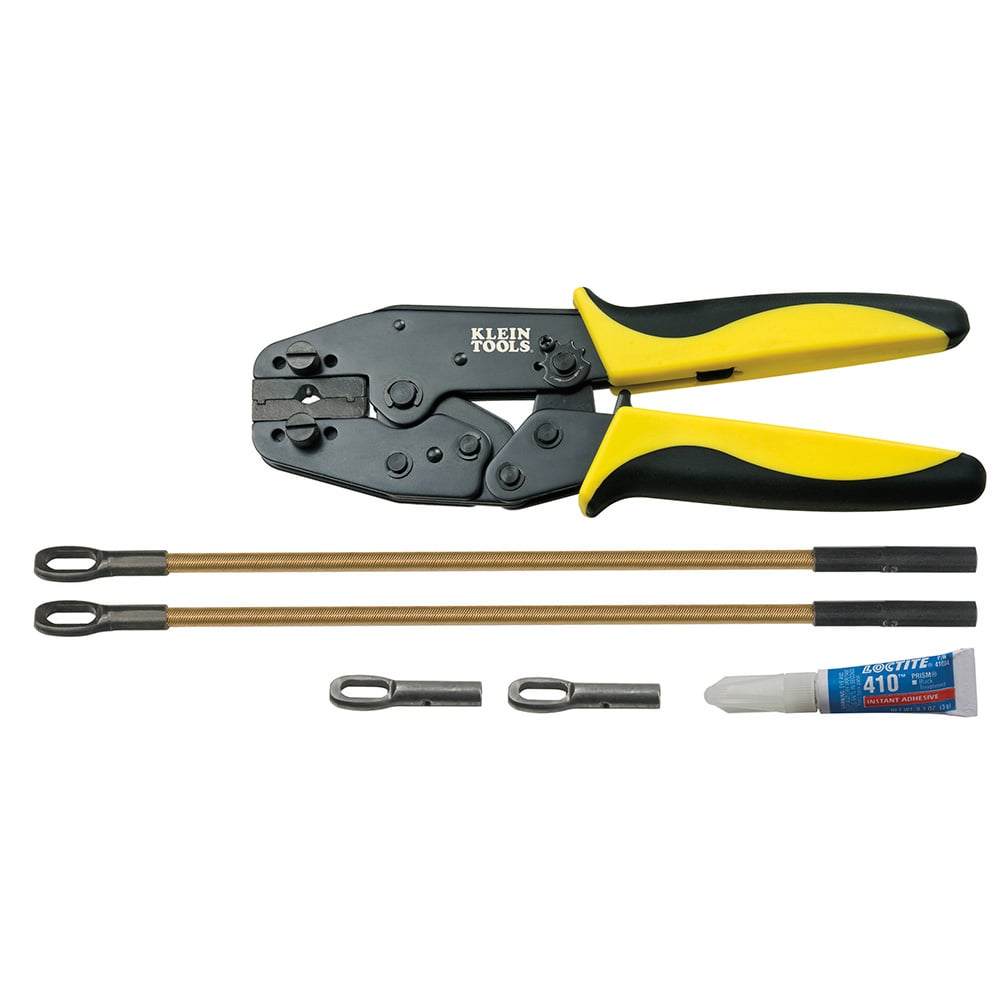 56115 Fish Tape Repair Kit, 6 Pieces, For Use With Repair and Restore Fiberglass Fish Tapes, Fiberglass