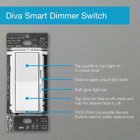 Lutron Diva Smart Dimmer Switch for Casta Smart Lighting