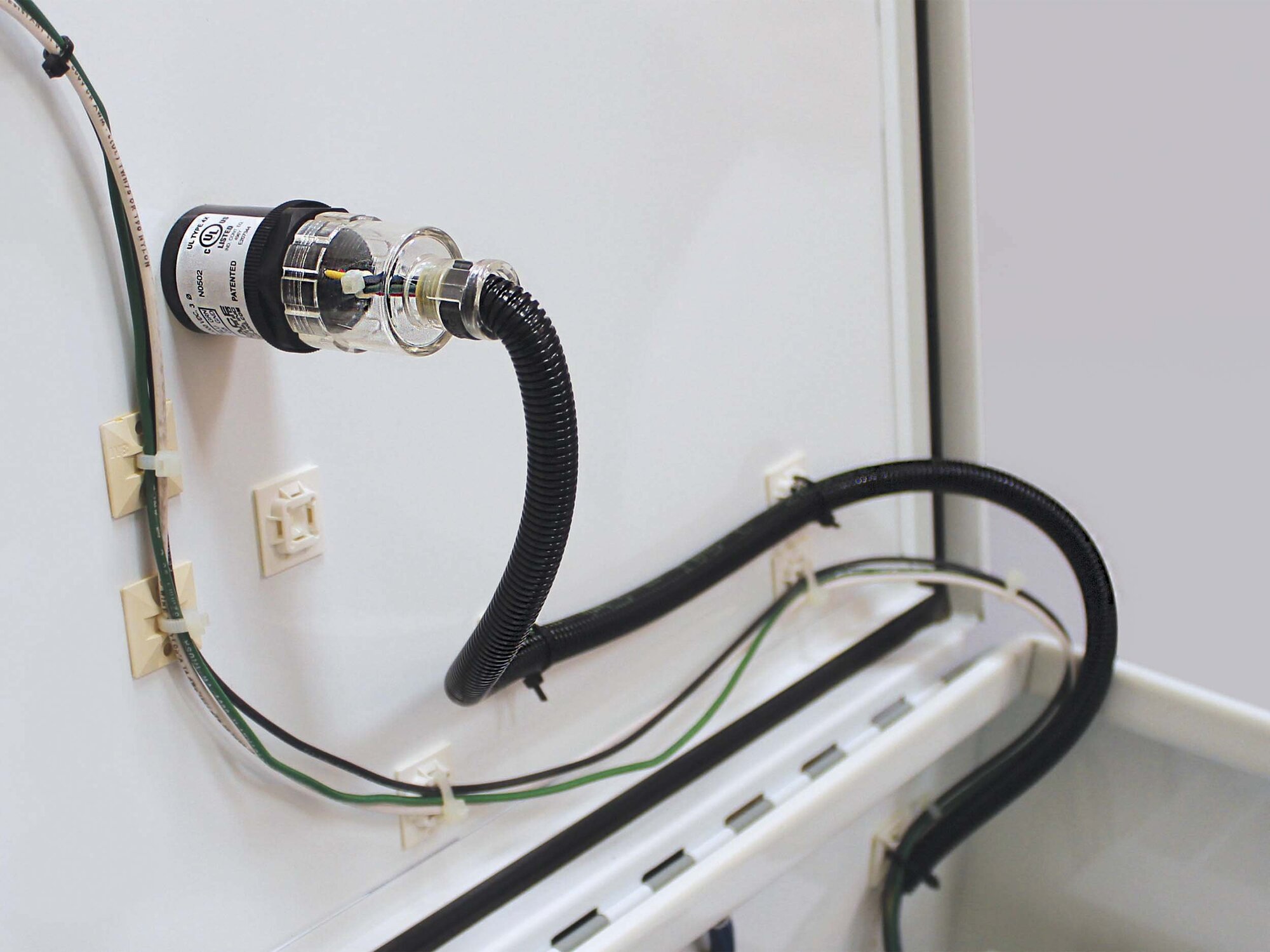 R-3W-DR-C6 Door Mount Kit With 6 ft Cable, For Use With R-3W, R-3W-SR, R-3W2, R-3W-KB, R-3W-SR-KB and R-3W2-KB Thru-Door Voltage Indicator