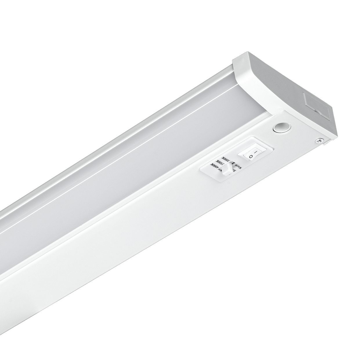 CUC1-ED120 Undercabinet Luminaire, 120 V, Powder Coated White Housing