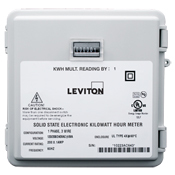 6S201-B02 Dual Element Outdoor Mini Meter, 120/240 V AC, 200 A, 3 W