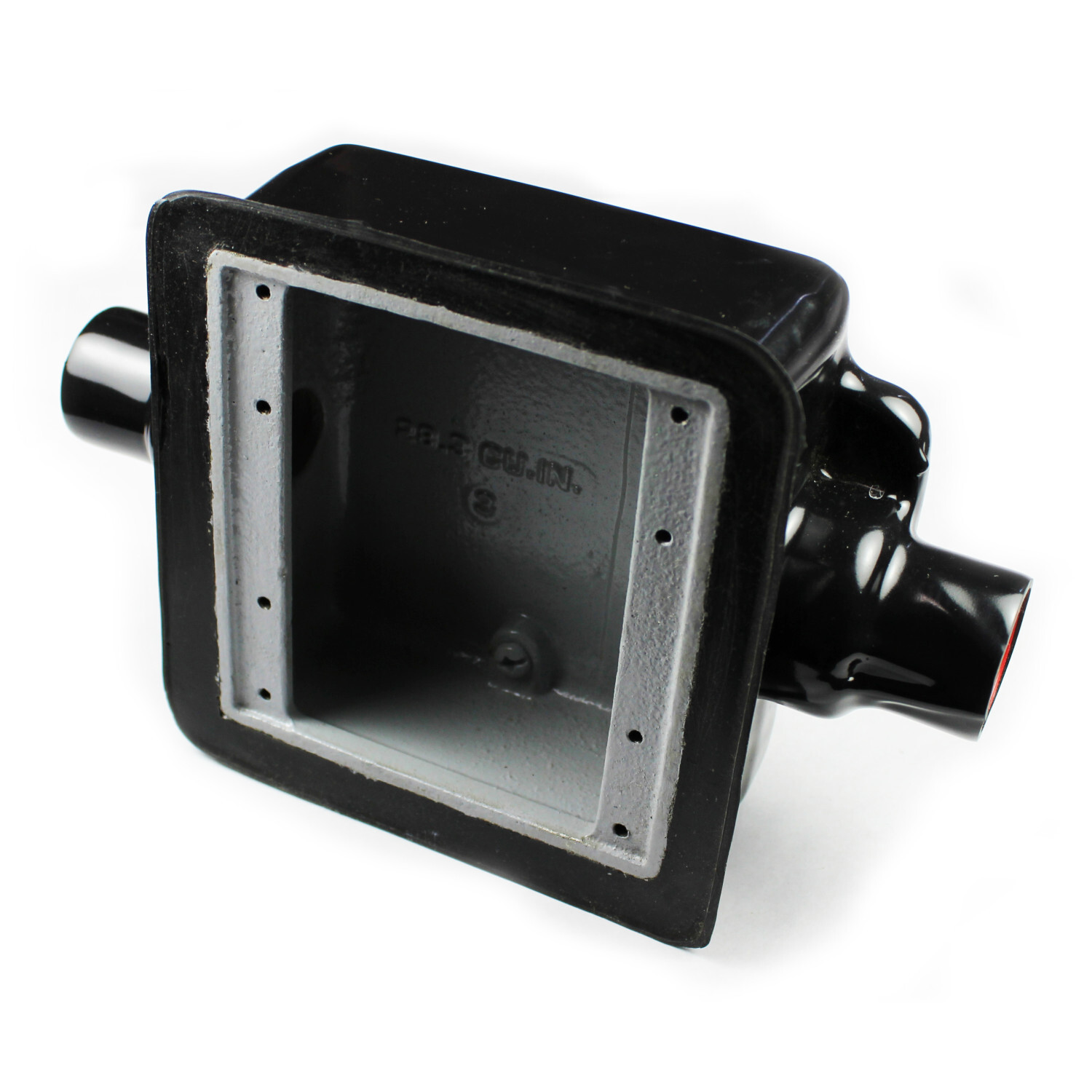 PV0500FSC1 FSC Standard Device Box, 1/2 in Trade, 1 Gangs, Steel, Galvanized/PVC Coated