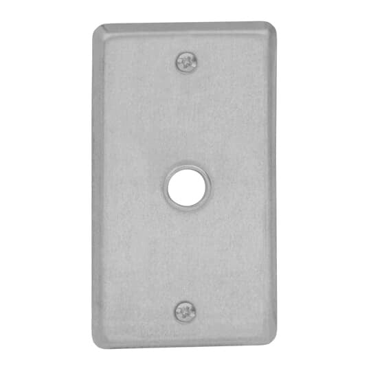 58-C-11 Steel City Utility Outlet Box Cover, 4 in L x 2-1/8 in W, Steel