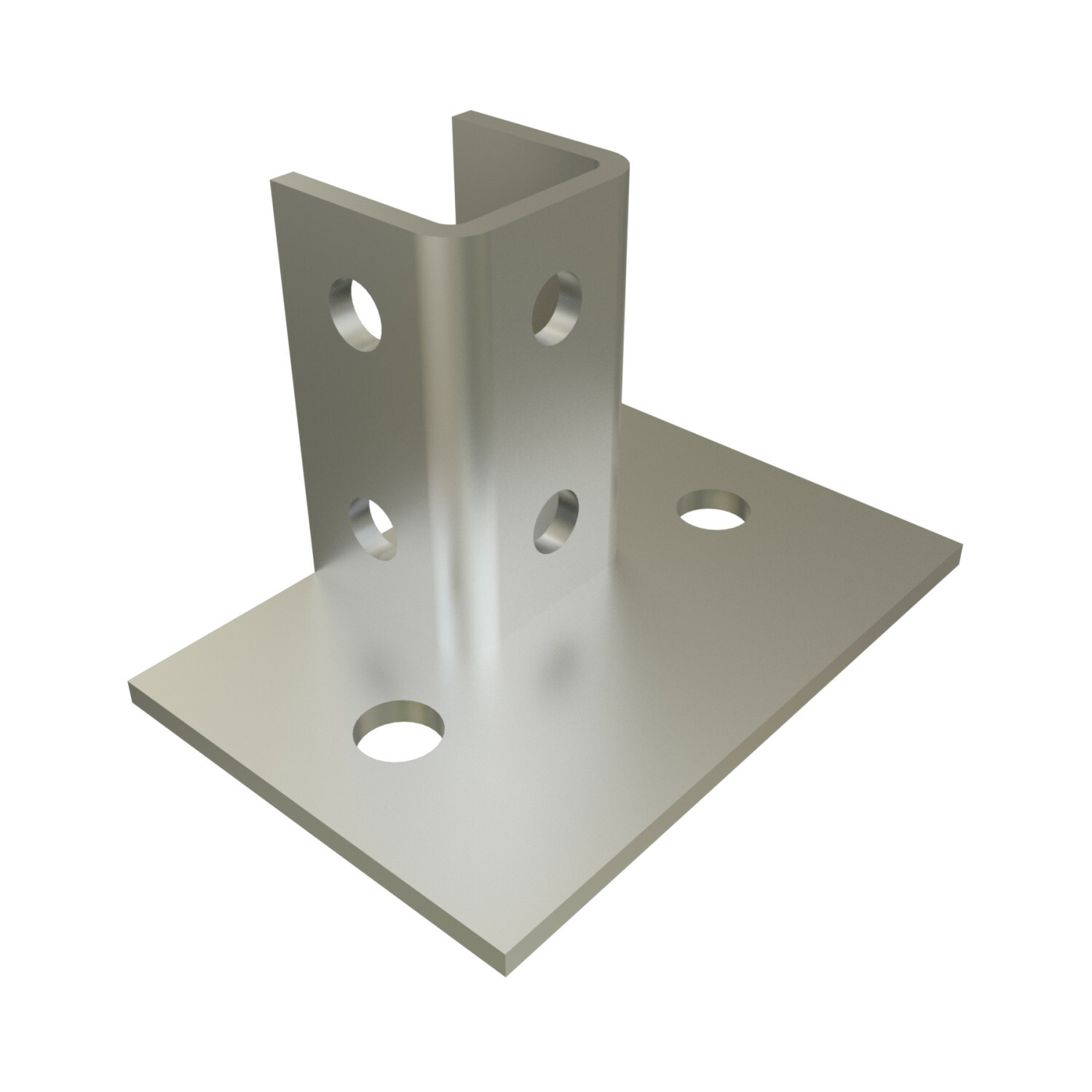 UNISTRUT FITTING, 6"x 3-3/4"x 4", SS